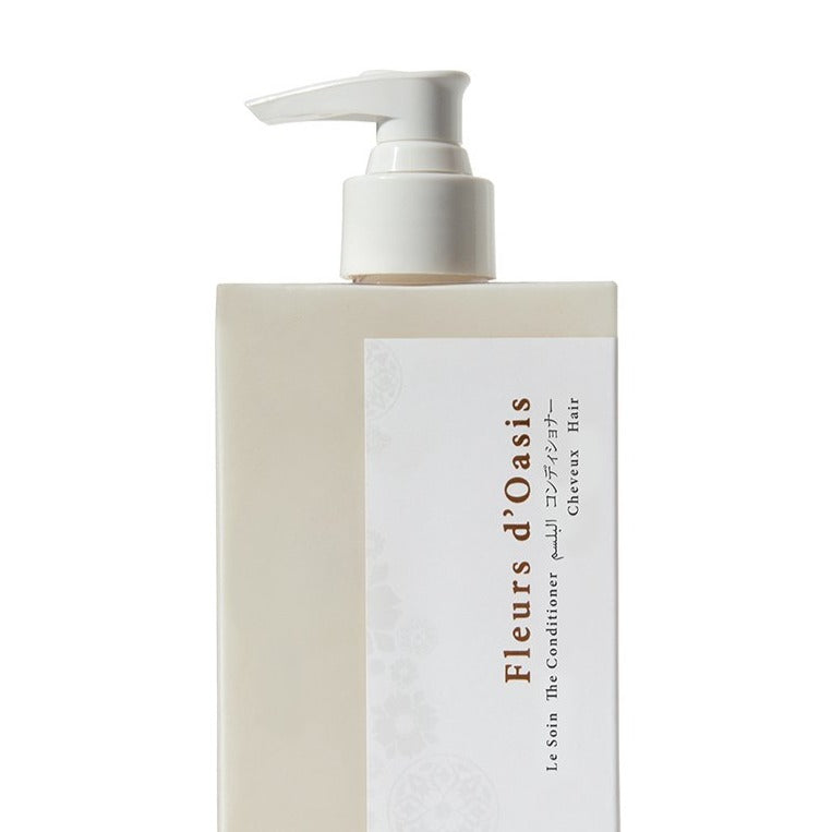Fleurs d'Oasis weightless hair conditioner - nourishing natural formula with argan oil and botanicals - 200ml
