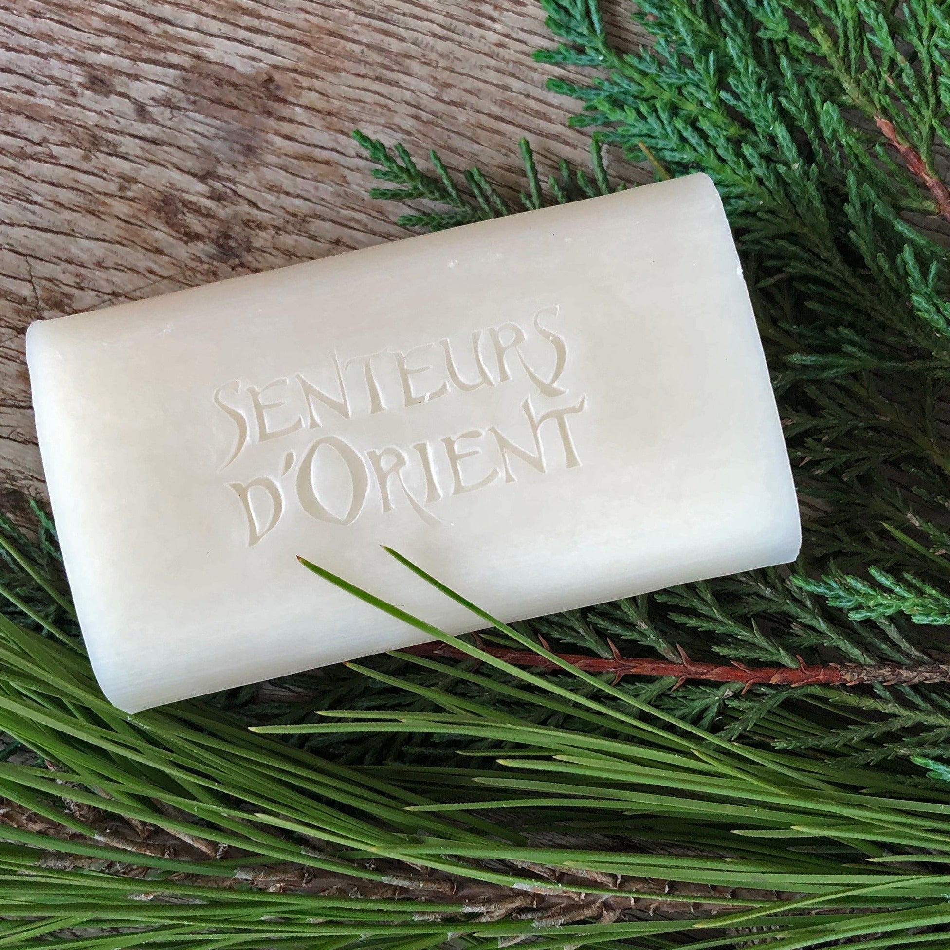 Cedar of Lebanon natural rough-cut bar soap - spiritual woodsy bar with cedarwood oil - artisan Lebanese